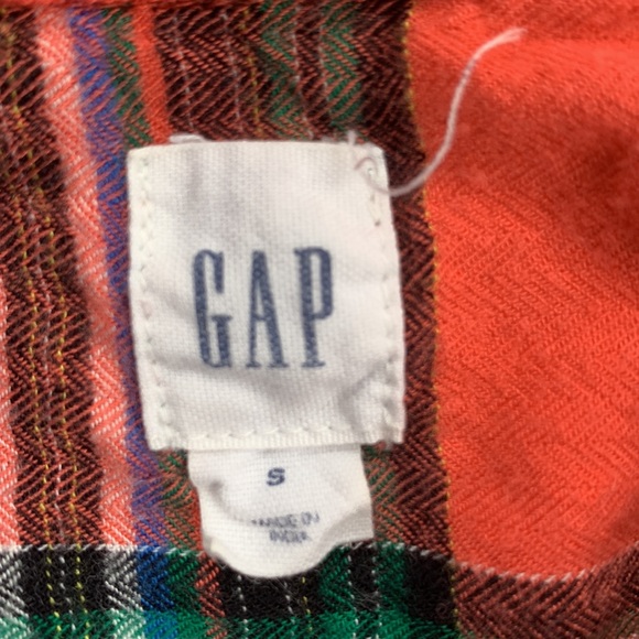 GAP Plaid Flannel Shirt - Picture 3 of 5